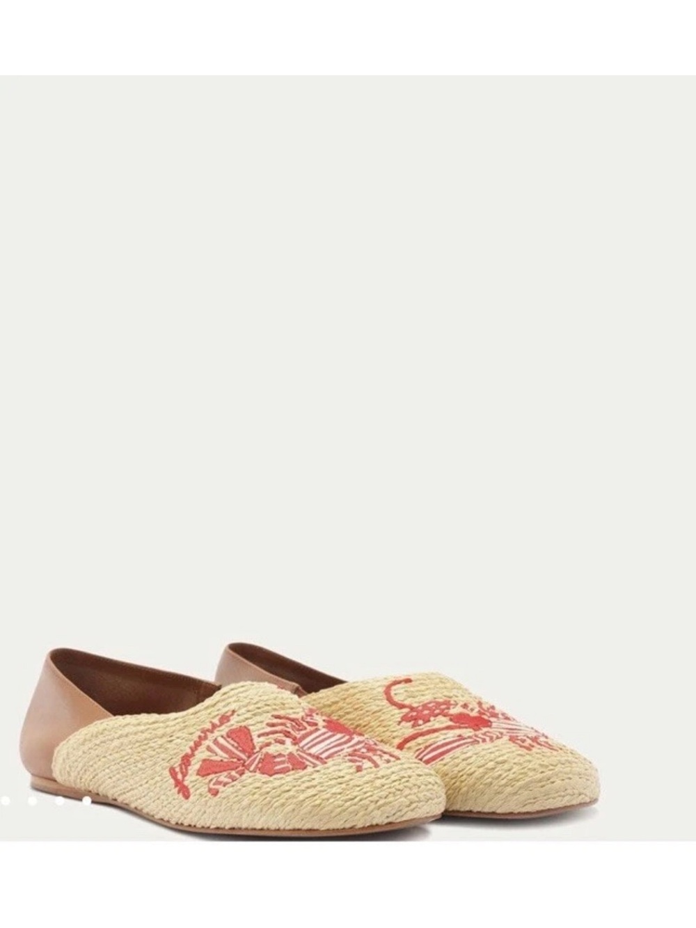 Farm Rio Embroidered Crab Raffia - Picture 6 of 6